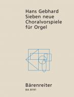 7 neue Choralvorspiele 