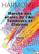 Marche des ecoles de l'air, tambours et clairons 