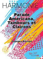 Parade americana, tambours et clairons 