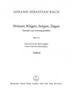 Weinen, Klagen, Sorgen, Zagen 