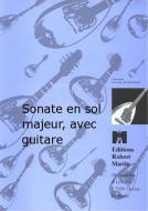 Sonate en sol majeur, avec guitare 
