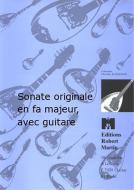 Sonate originale en fa majeur, avec guitare 