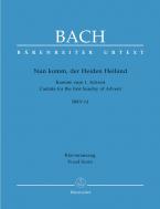 Nun komm, der Heiden Heiland BWV 61 Standard