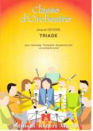 Triade, Clarinette, Trompette et Saxophone alto soli 