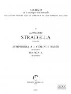 Symphonia en Fa Majeur (et) Sinfonia en la Mineur 