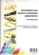 Variations sur quatre chansons populaires 