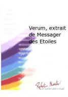Verum, Extrait de Messager des Etoiles 