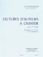 Lectures d'auteurs a Chanter 