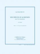 Six Pieces d'audition Cahier 1 