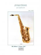Evolutions pour Saxophone Alto Seul [éd. Bg] 