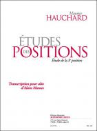Etudes des Positions (Etude de la 3e Position) 