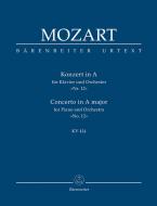 Konzert Nr.12 in A für Klavier und Orchester KV414 
