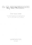 Zwei neue Lieder 
