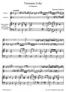 Triosonate La Raspona für zwei Violinen und Basso continuo 