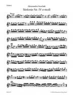 Sinfonia Nr. 4 e-Moll 