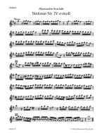 Sinfonia Nr. 4 e-Moll 