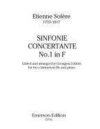 Sinfonie Concertante No.1 In F 