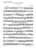 Konzert e-Moll TWV 52:e1 