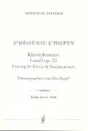 Klavierkonzert f-Moll op.21 