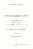 Klavierkonzert e-Moll op.11 