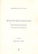 Vier kleine Stücke für großes Orchester 