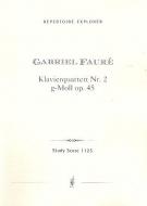 Klavierquartett Nr.2 g-Moll op.45 