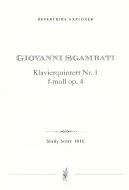 Klavierquintett Nr.1 f-Moll op.4 