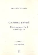 Pianoquartett in c-Moll op.15 