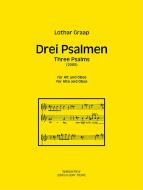 Drei Psalmen für Alt und Oboe (2005) 
