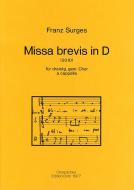 Missa brevis in D 