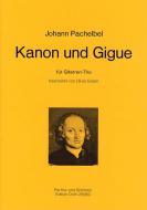 Kanon und Gigue für Gitarren-Trio 