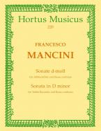 Sonate für Altblockflöte und Basso continuo 