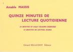 15 Minutes de Lecture Quotidienne 