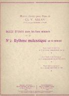 Rythme Molossique en Re Mineur op. 39 No.2 