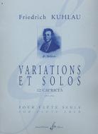 Variations et Solos: 12 Caprices 