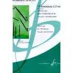 15 dreistimmige Inventionen BWV 787-801 