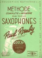 Methode Complete et Moderne pour tous les Saxophones 