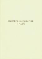 Mozart-Bibliographie. 1971-1975 