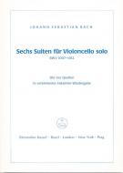 6 Suiten für Violoncello solo BWV 1007-1012 