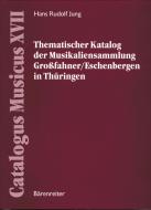Thematischer Katalog der Musikaliensammlung 