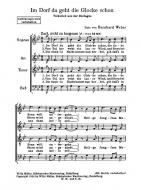 Im Dorf da geht die Glocke schon 