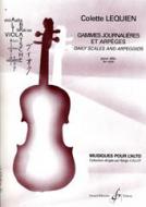 Gammes Journalieres et Arpeges 