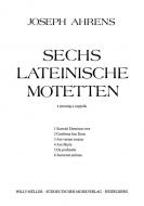 Sechs lateinische Motetten Standard