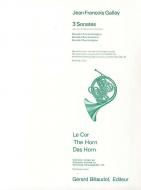 3 Sonates Cor et Basson ou Violoncelle 