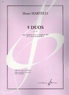5 Duos op. 109 