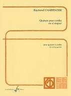 Quatuor a Cordes en Si Majeur 