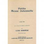 Petite Messe Solennelle 