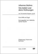 Wie lieblich sind deine Wohnungen 