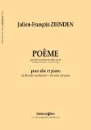 Poeme pour alto et orchestre a cordes op. 84 Standard