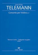 Concerto per Violino in F TWV 51:F3 